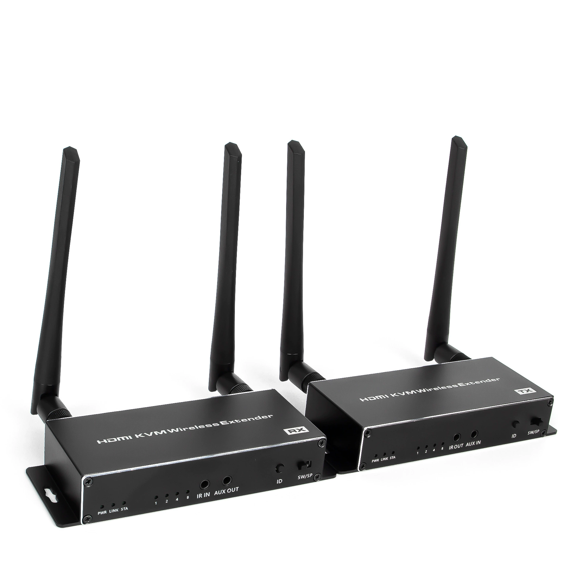 HDMI KVM беспроводной удлинитель 200 м аудио и видео 4K проникновение экран deck клавиатура мышь синхронизация