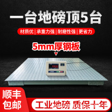 大树衡器3-5吨电子地磅秤 工业称重5T小型平台地磅称厂家