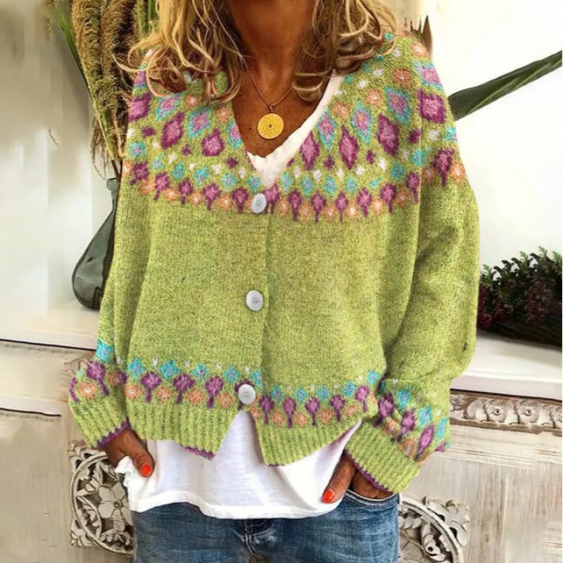 Foreign Trade Cross-border 2024 Amazon Foreign Trade New Christmas Abstract Printing Casual Cloak Coat Cardigan Sweater Foreign Trade Cross-border 2024 Amazon Foreign Trade New Christmas Abstract Printing Casual Cloak Coat Cardigan Sweater