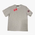 Grey with Red Logo