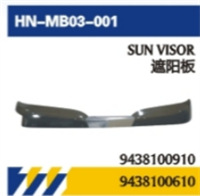 FOR Importar accesorios de reparación de carrocería de camiones Mercedes-Benz MP4 piezas de reparación de luz trasera / luz de esquina / pedal digital de visor solar