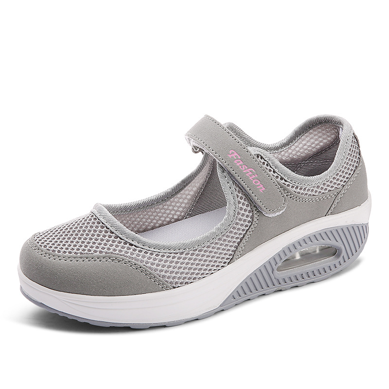 Comfortabele dames wandelschoenen met luchtkussenzool_voghion.com