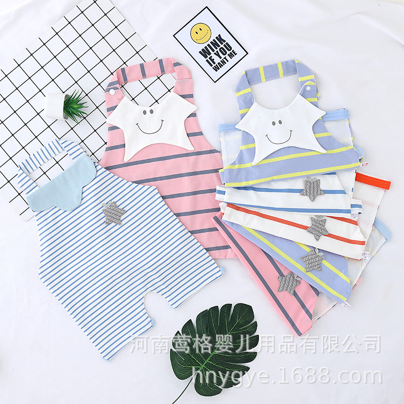 厂家直销婴儿肚兜2021年夏季新品加宽双层宝宝肚兜防着凉肚围纯棉