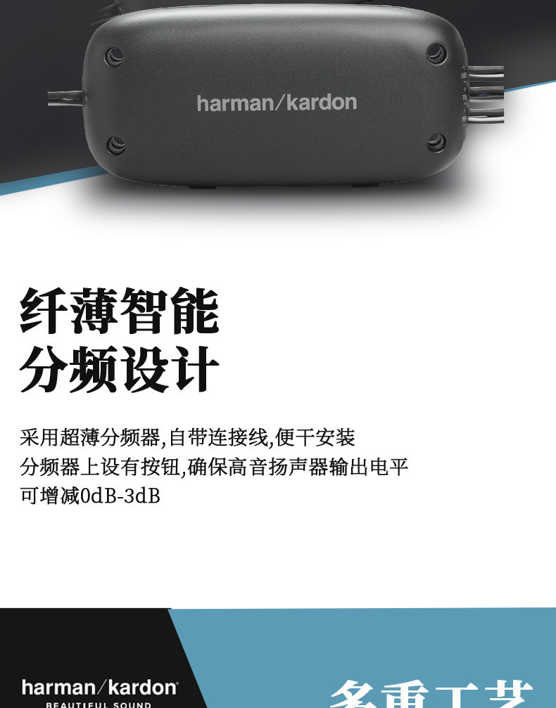Harman Kardon Buick-Specific Car Audio Lossless Upgrade Modification Universal Car High, Medium, and Low Bass Speakers