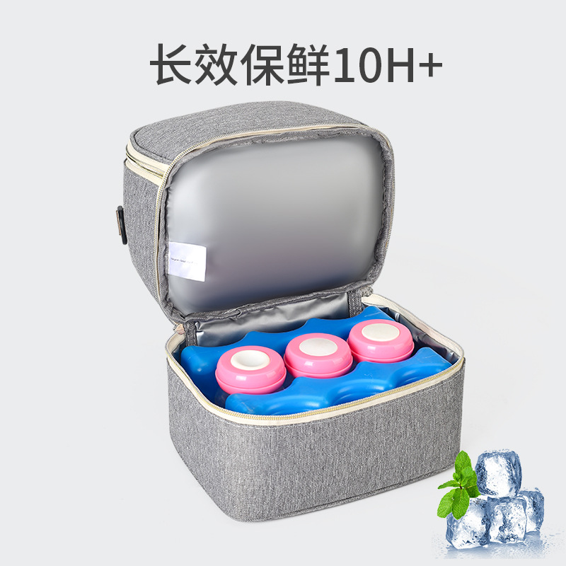 Fábrica directa transfronteriza explosión bolsa de leche doble bolsa de leche materna bolsa de almacenamiento de leche bolsa de hielo bolsa de preservación de calor bolsa de moda