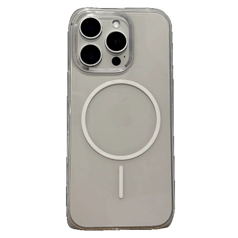 Apple, совместимый прозрачный чехол для телефона, iPhone 15, защитный чехол, 16Pro Max