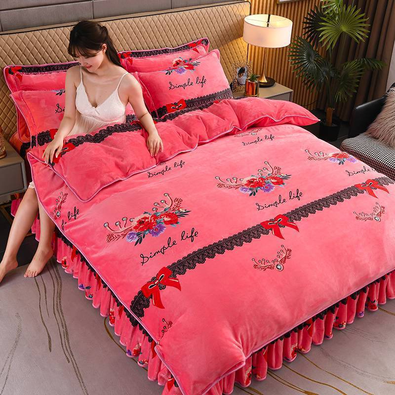 핑크러브 [고밀도시리즈 벨벳 4종세트] ym