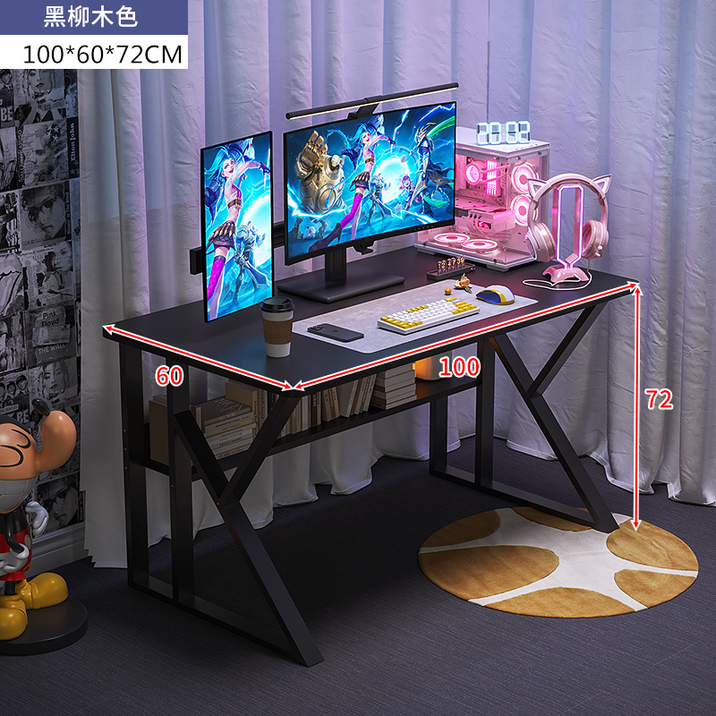 Juego de mesa de deportes electrónicos blanco combinación de mesa y silla mesa de anclaje niña dormitorio hogar simple escritorio de la computadora de escritorio