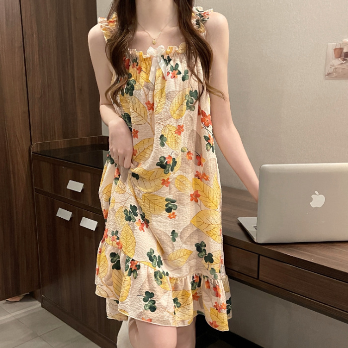 슬링 노란 단풍 나무 잎