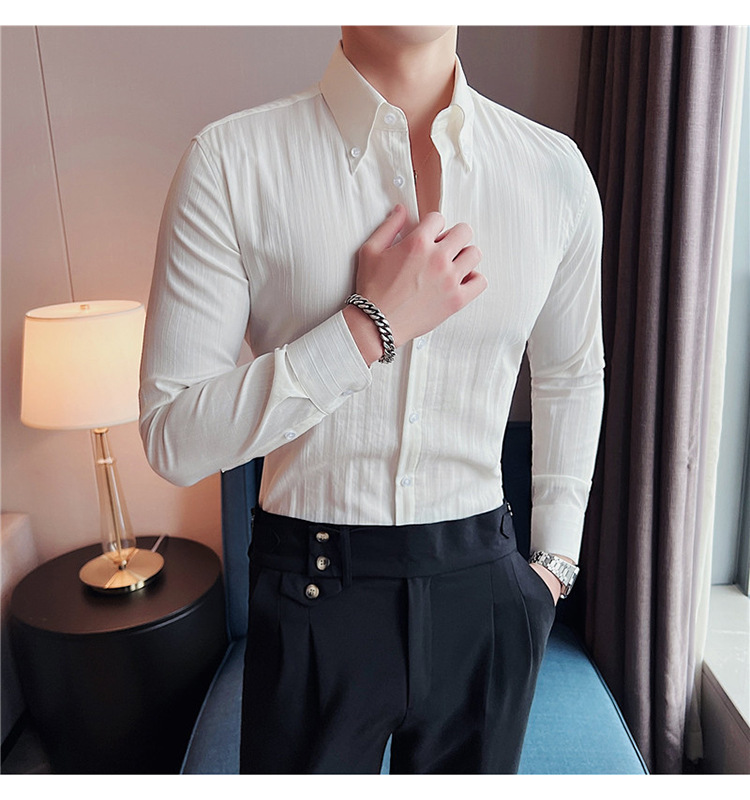 A6451 830K ÁO SƠ MI NAM HANTDU DÁNG ÔM BODY GỢI CẢM SEXY PHONG CÁCH HÀN QUỐC THỜI TRANG NAM G03 SẢN PHẨM MỚI