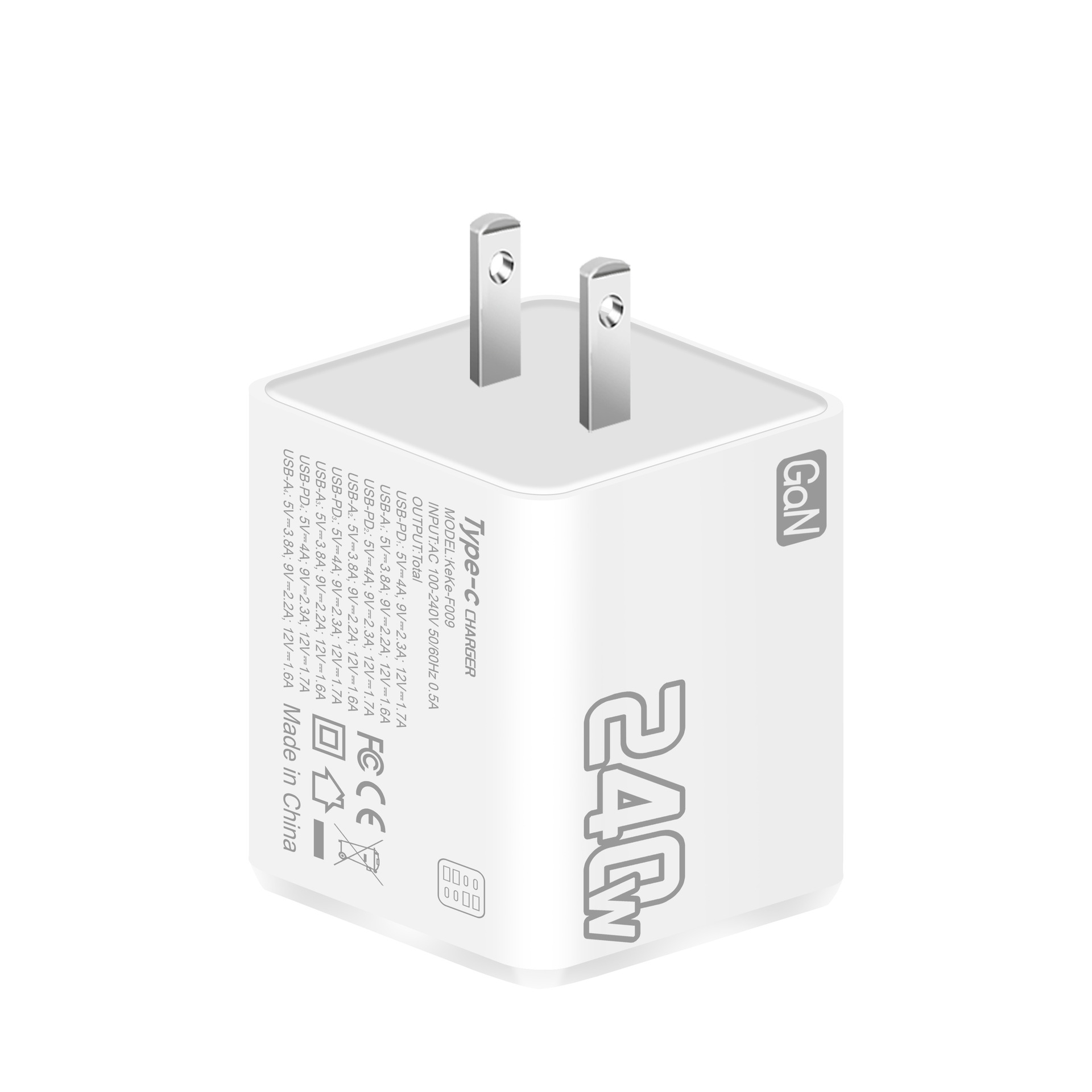 Multi-port Usb Wall Charger With Fast Charging Pd Technology_voghion.com