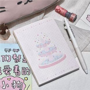 Ins Korean A6 Star Notebook Simple Notebook Portable Small Fresh Inner Page Diary High-Value Hand Ledger