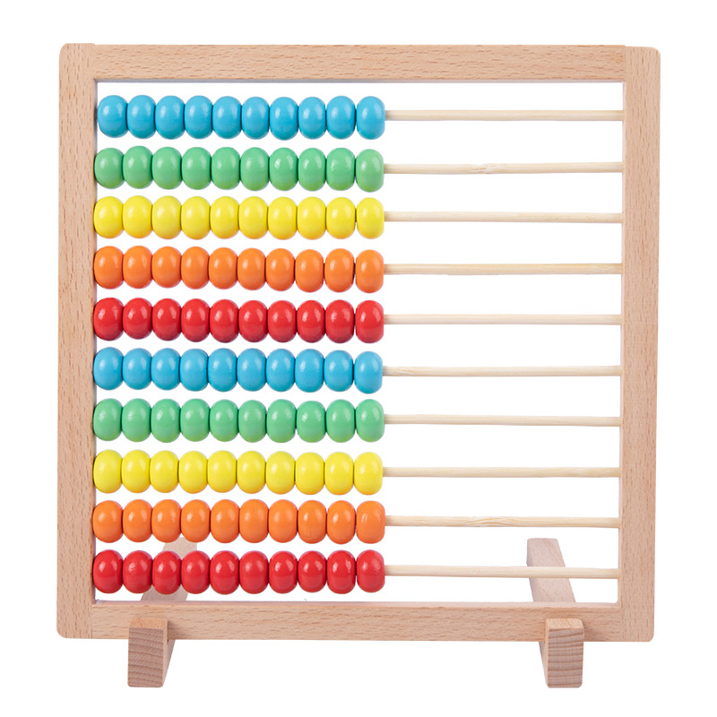 Ventas directas de la fábrica Haya tablero dibujo estante cálculo kindergarten contador Escuela Primaria adición y resta niños Iluminación matemáticas enseñanza ayudas
