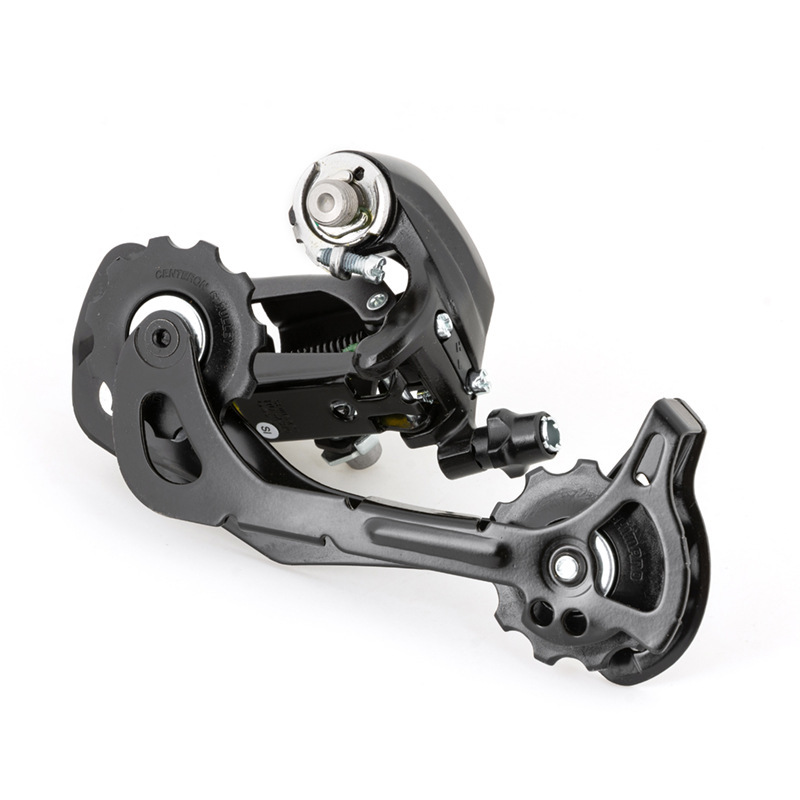 Bicicleta desviador trasero bicicleta de montaña 9 velocidades 27 velocidades posicionamiento trasero dial 370 aleación de aluminio accesorios de reparación de cambio de marcha