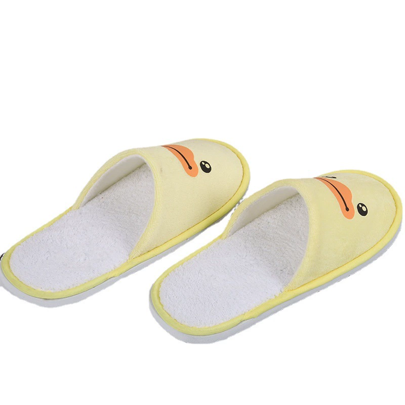 B.Duck детские нескользящие милые мультяшные тапочки для дома