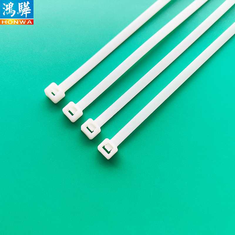 4*200防火等级94V0尼龙扎带 pa66环保材料高温下不燃烧94v-0扎带