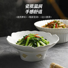 简约陶瓷加热明炉汤盘热菜盘餐厅酒店蜡烛明火保温干锅花瓣盘饭盘