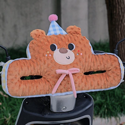 Electric Vehicle Anti-Collision Head Protection Elektromobil üçün bamper qoruyucu yastıqlar - little-bear-45-34cm-hat-with-ears-included