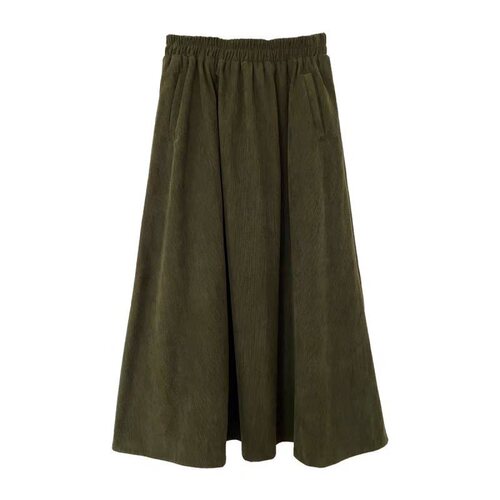 Vintage versatile new semi-slip women's high-waisted loose fall winter design work semi-slip dress