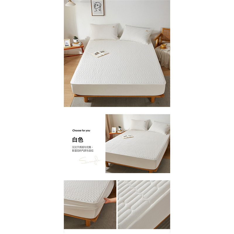 Washable Children's Waterproof Breathable 811 Pure Cotton Bed Sheet Mattress Fitted Sheet Large Urine Pad Large Baby Size Overnight Whole