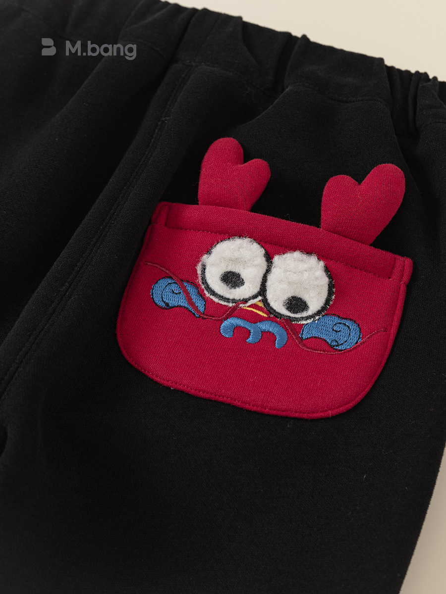 Ropa infantil Youbao, pantalones para niños, novedades de invierno, estilo chino, pantalones casuales para bebés, pantalones largos para niños, pantalones deportivos para niños pequeños image 6