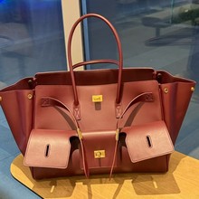 广州包包热销新款真皮Rodeo锁扣翅膀包大容量托特包高级感手提包
