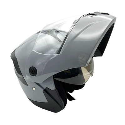 2025 New Model Helmet, Flip-Up: Motosiklet kaskı (dəbilqə) - 511-honda-gray-double-lens-cross-border-hot-product