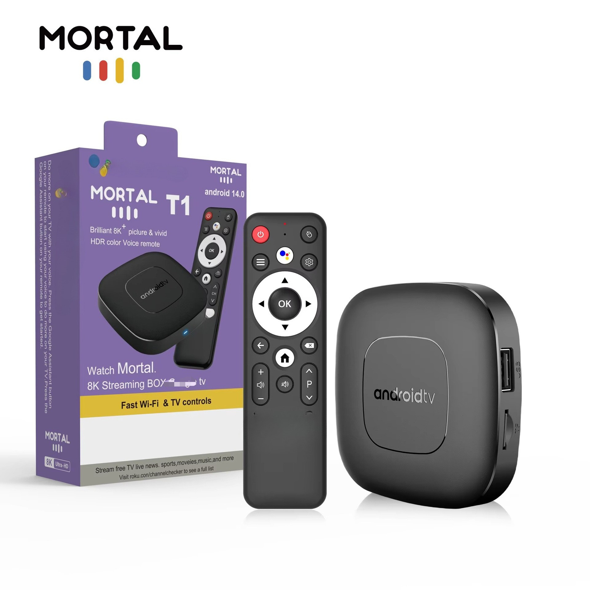 Caja de TV Inteligente Android G96 H313 Android 13 con Doble WiFi y Control Remoto de Voz para Hogar image 5