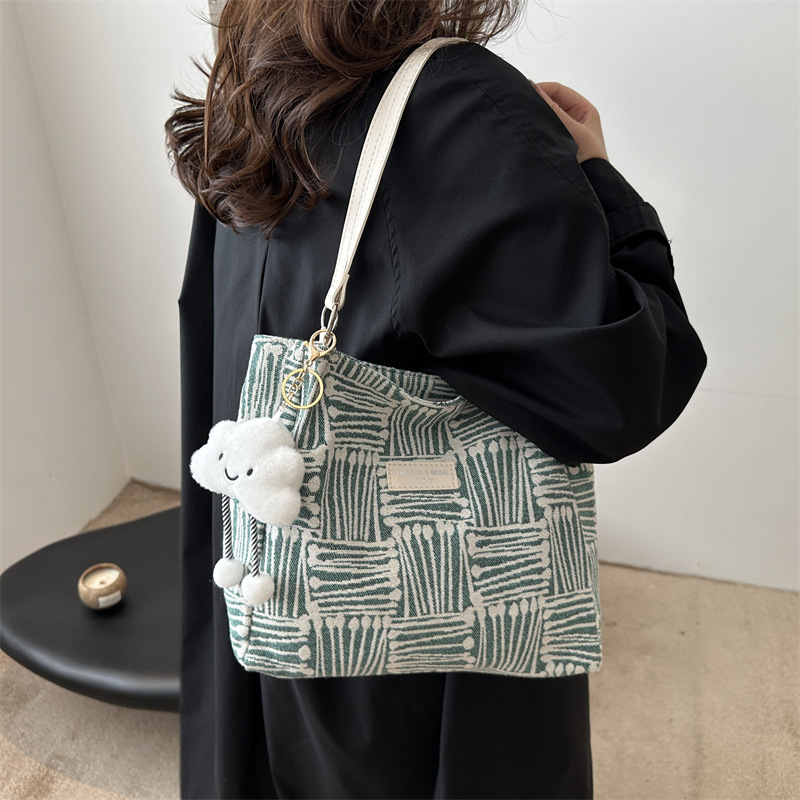 Bolsas casuales para mujeres 2024 nuevo tipo de clase bolsa de viaje bolsa de hombro de moda de otoño y invierno bolsa de gran capacidad