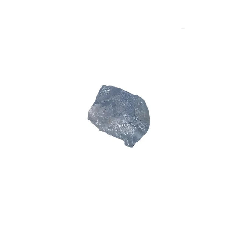 Organic natural ore, blue raw materials for cosmetics, popular science ore sample, training