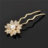 Universal Chinese hairpin, metal advanced hairgrip from pearl, simple and elegant design, high-quality style