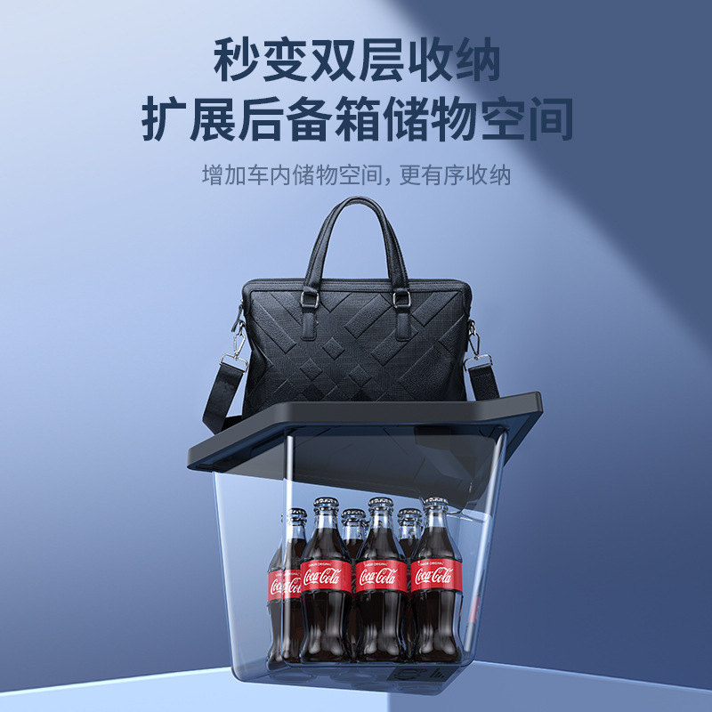 テスラmodelyの両側のtpeトップと内装y部品を適用して、新しいトランクを改造して神器を収納します。|undefined