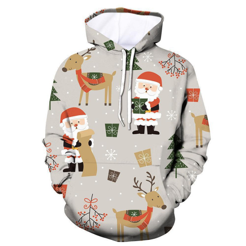 demi-season fashionable Christmas sweatshirt