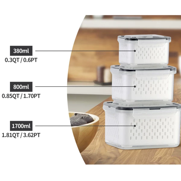 Rectangular small 3-piece set [380+800+1700]