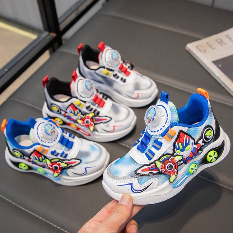 男童鞋夏季2024新款网面儿童运动鞋中大童男孩透气软底潮透气舒适