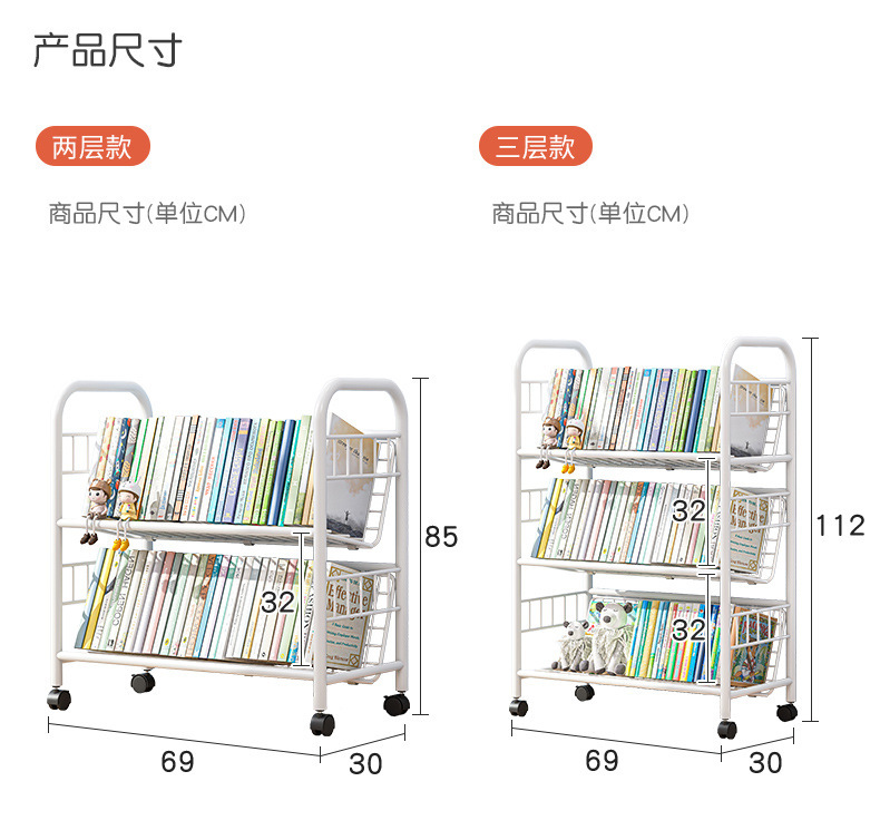 复制_儿童书架家用学生落地书柜可移动带轮置物架.jpg