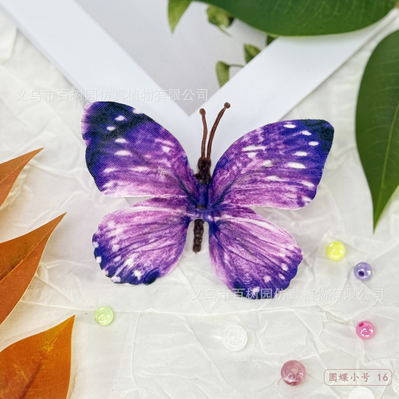 仿真花仿真蝴蝶 3D打印立体蝴蝶DIY高跟鞋鞋花饰品装饰配件氛围感|undefined