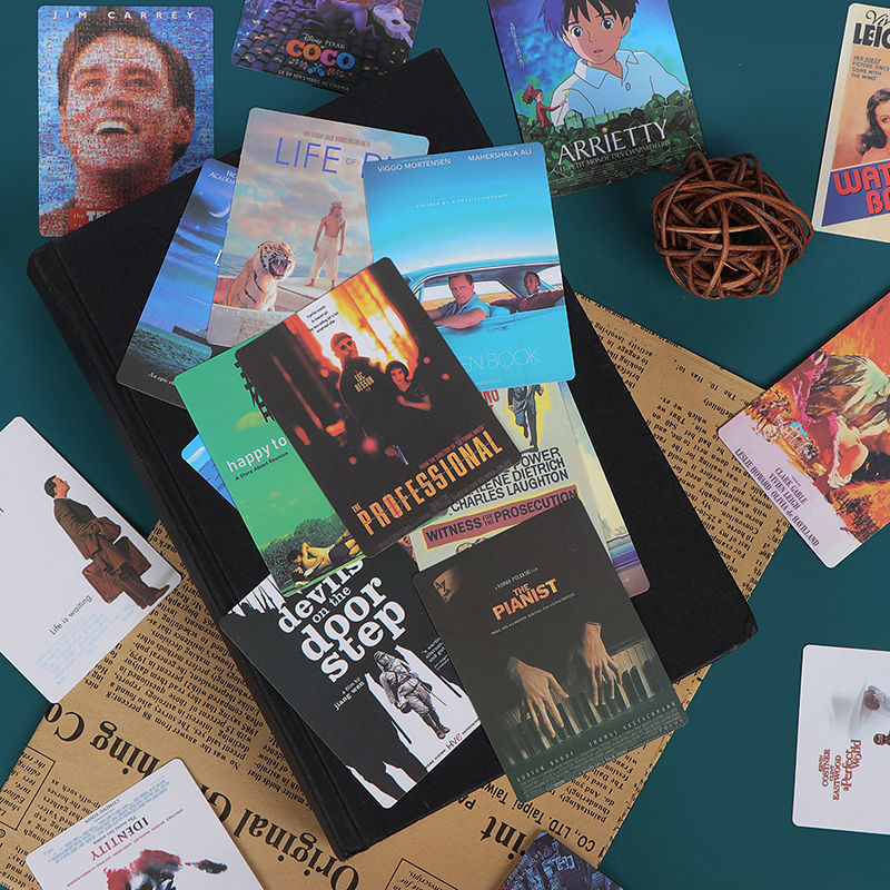 Classic movie poster hand account sticker retro hand account diary book photo album mobile phone decoration material sticker mobile phone case