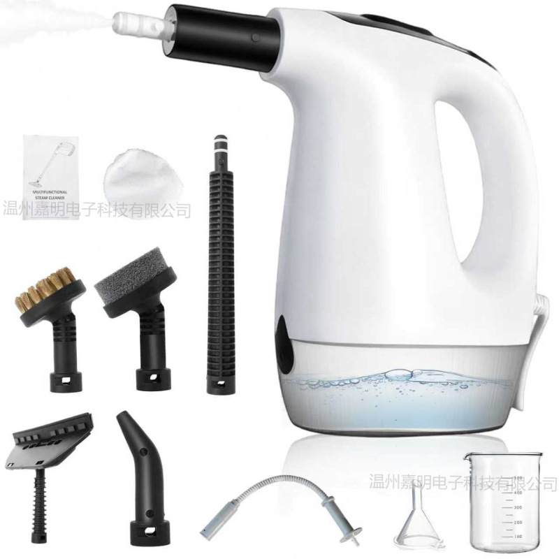Instant Heating Steam Cleaner with High Temperature and Pressure, Delivers Steam in 10 Seconds, Multifunctional Handheld Cleaning Machine for Household Disinfection and Range Hood Cleaning
