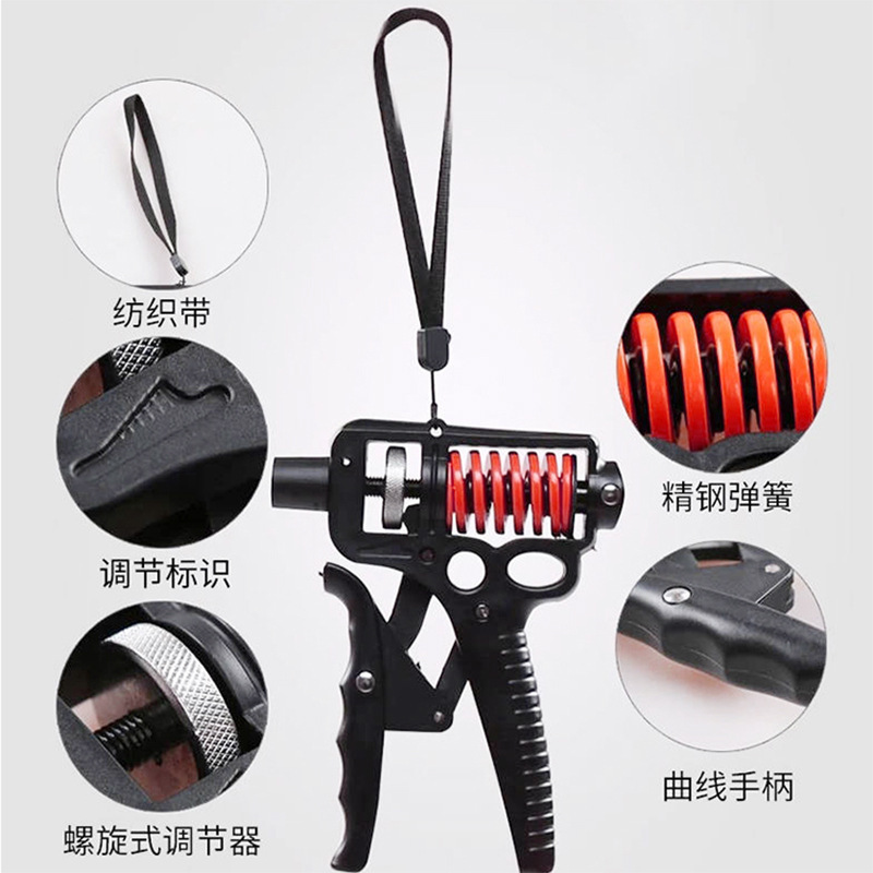 Fuerza de muñeca de agarre para hombres fuerza de brazo pequeño resistente 120kgs fuerza de brazo ajustable entrenador de fuerza de metal pesado ejercicio ajustable