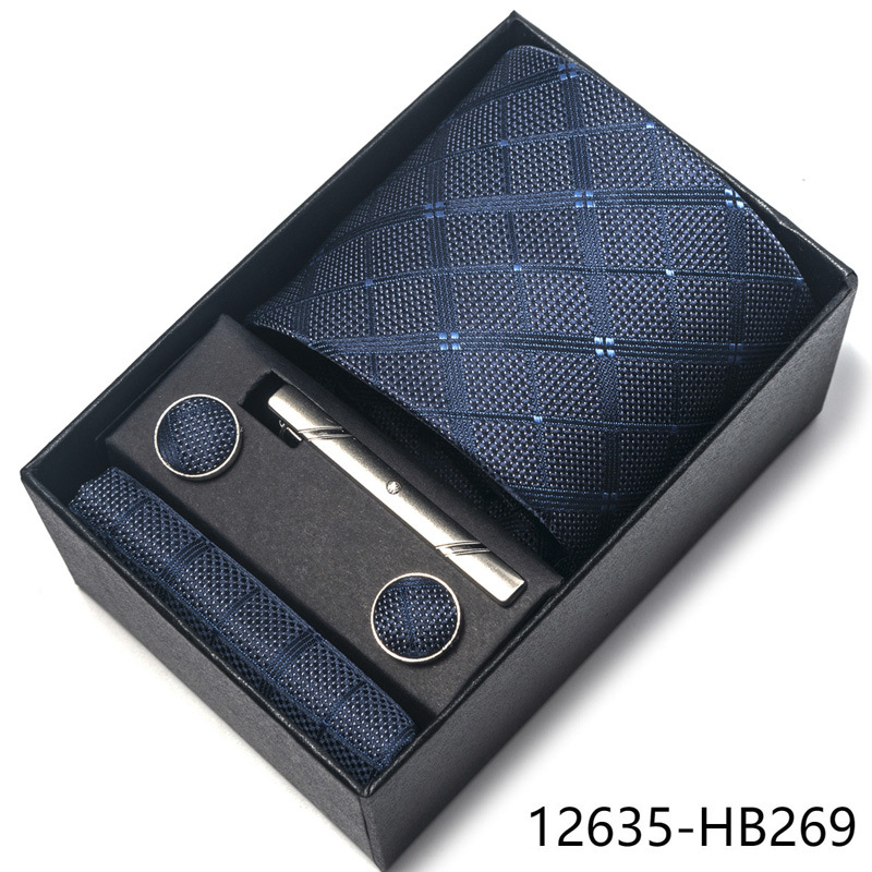 Coffret cadeau de couleur nette pour hommes, 1200 aiguilles, ensemble de robe d'affaires de groupe, cravate de mariage, usine_voghion.com