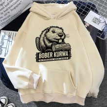���羳ŷ�롿Bobr Kurwa hoodie winter designer youthful Japan