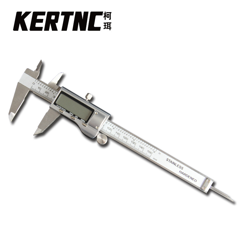 柯珥金属壳电子数显卡尺0-150m四用外径深度内径测量现货批发