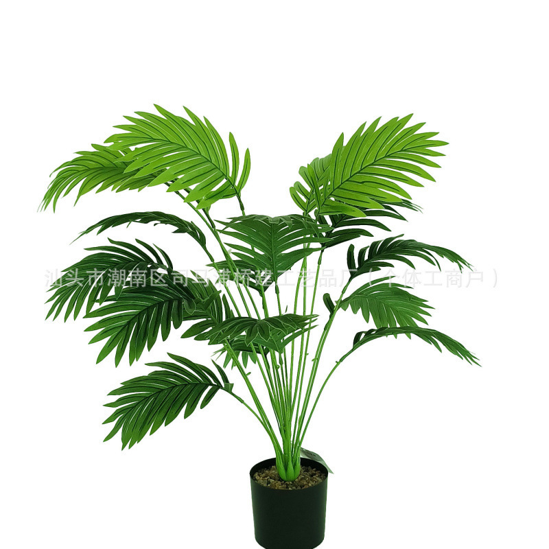 模擬花ストリップフィッシュテールリーフ鉢植え装飾品結婚式屋外卸売緑植物ホームクラフト|undefined