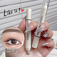 Bebonie High Light Eyeshadow Pen,Under Eye High Light Pen,Brightening Beaded Eyeshadow Stick,Matte Eyeshadow Stick for Daily Use,Finishing Touch Cross-border Cosmetics