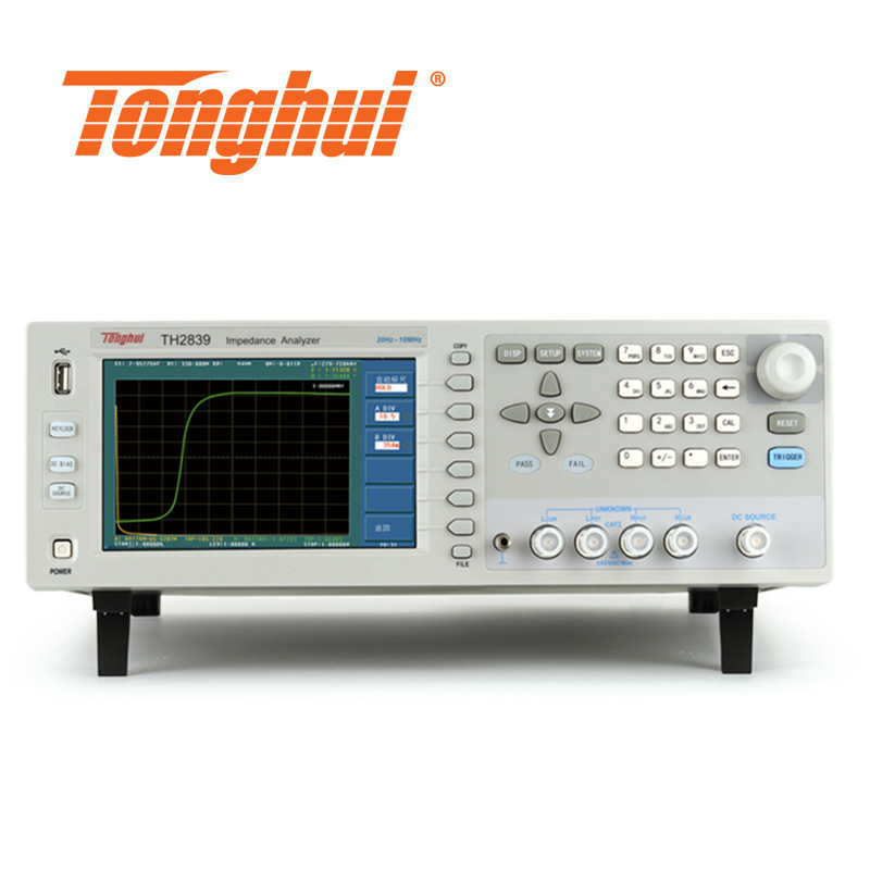 同惠TH2839A/TH2838A/H阻抗分析仪10MHz TH2838精密LCR数字电桥