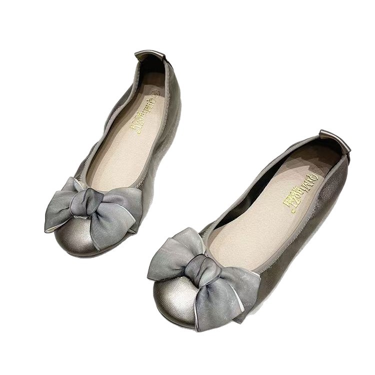 2026 primavera y otoño nuevo estilo casual y cómodo pequeño viento perfumado versátil zapatos de base suave zapatos de trabajo zapatos de madre zapatos de sola plana zapatos de mujer