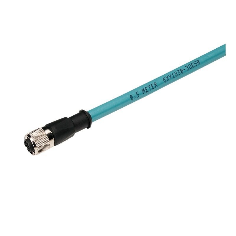 6XV1830-3DH15 PROFIBUS M12 插接电缆 (ET 200) 已预装PB
