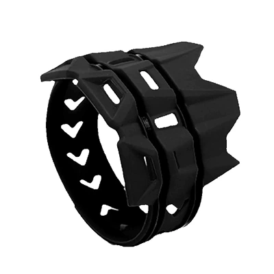 Motorcycle exhaust pipe: Anti-Scalding Rubber Ring, Heat