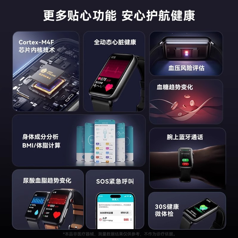Dido R50知能手環は血糖血圧リスクを評価する|undefined